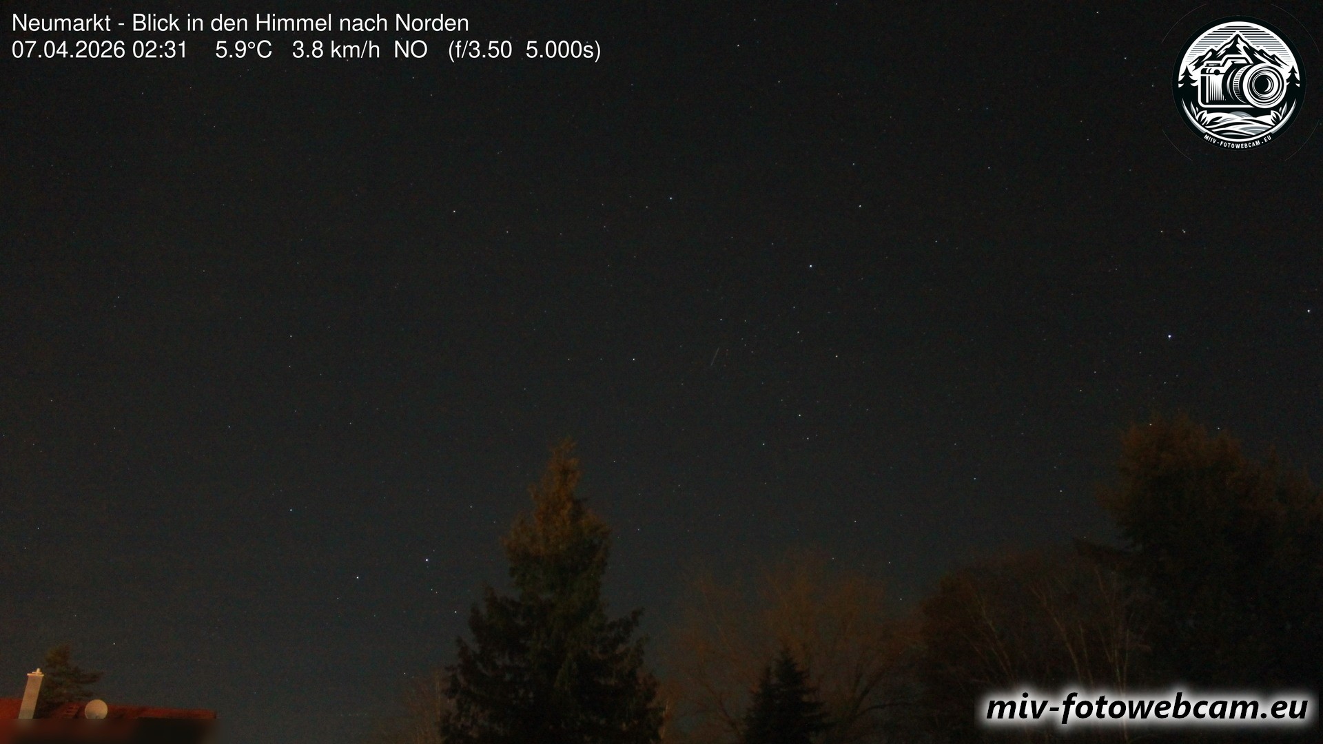 Archiv Foto Neumarkt in der Oberpfalz: Wetter-Webcam Norden