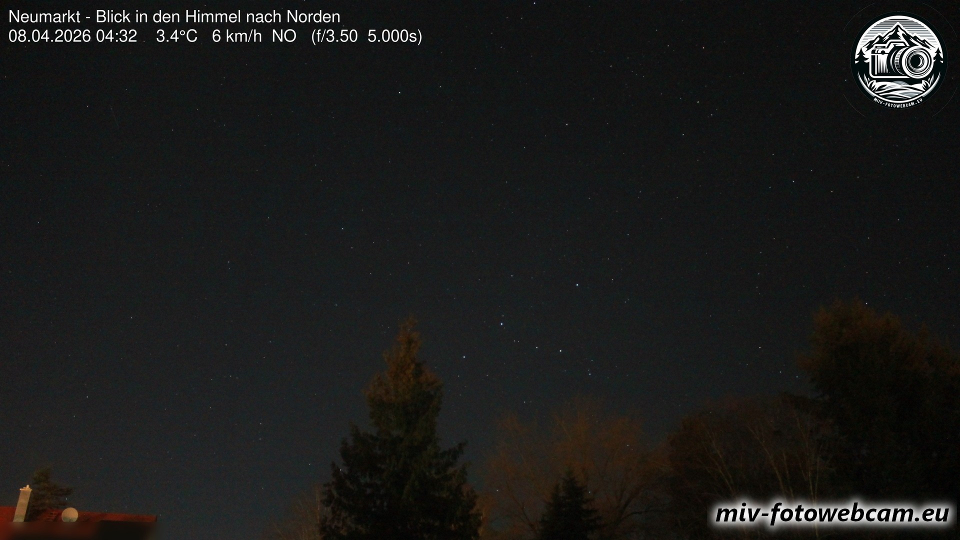 Archiv Foto Neumarkt in der Oberpfalz: Wetter-Webcam Norden