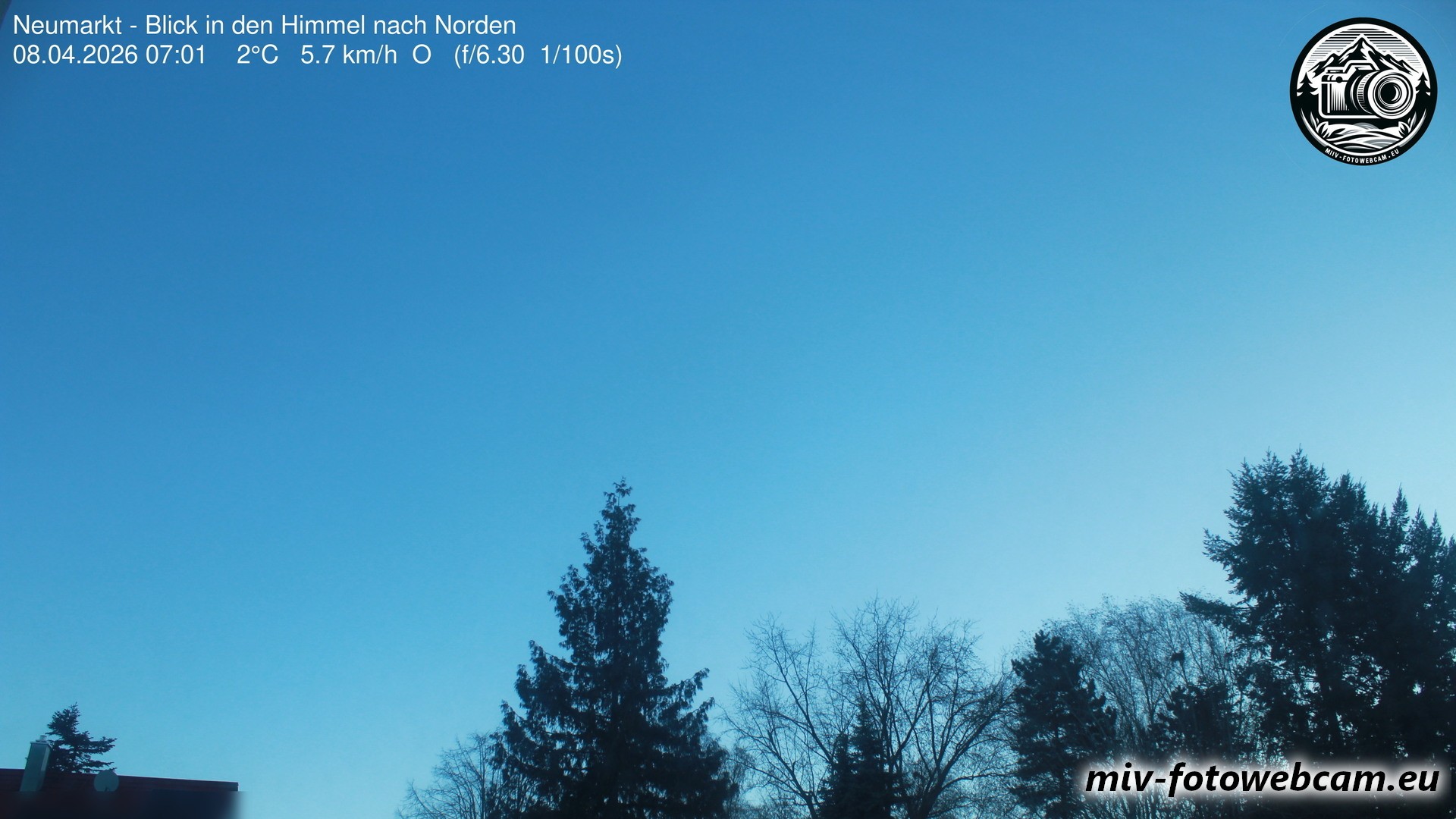 Archiv Foto Neumarkt in der Oberpfalz: Wetter-Webcam Norden