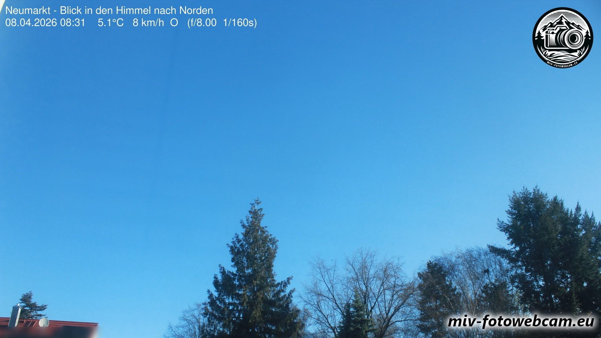 Archiv Foto Neumarkt in der Oberpfalz: Wetter-Webcam Norden