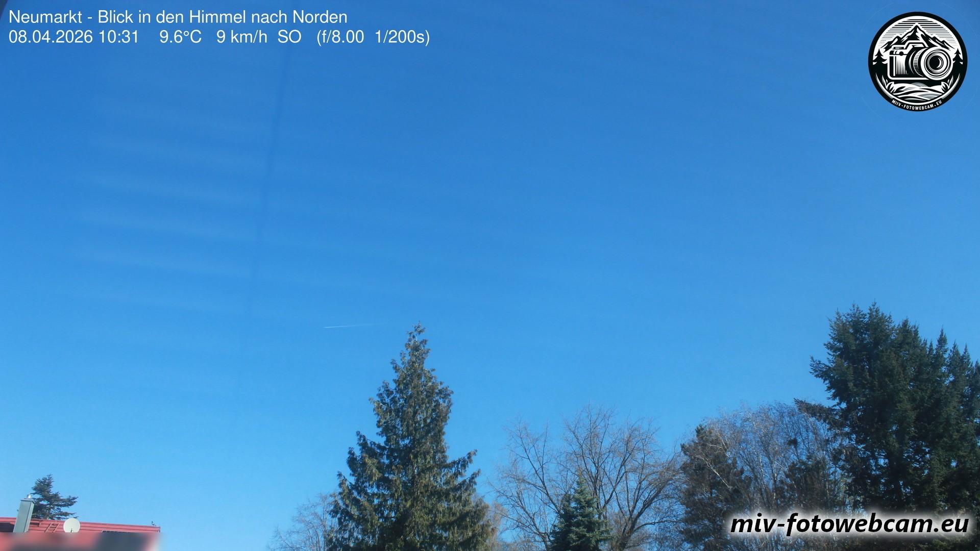 Archiv Foto Neumarkt in der Oberpfalz: Wetter-Webcam Norden