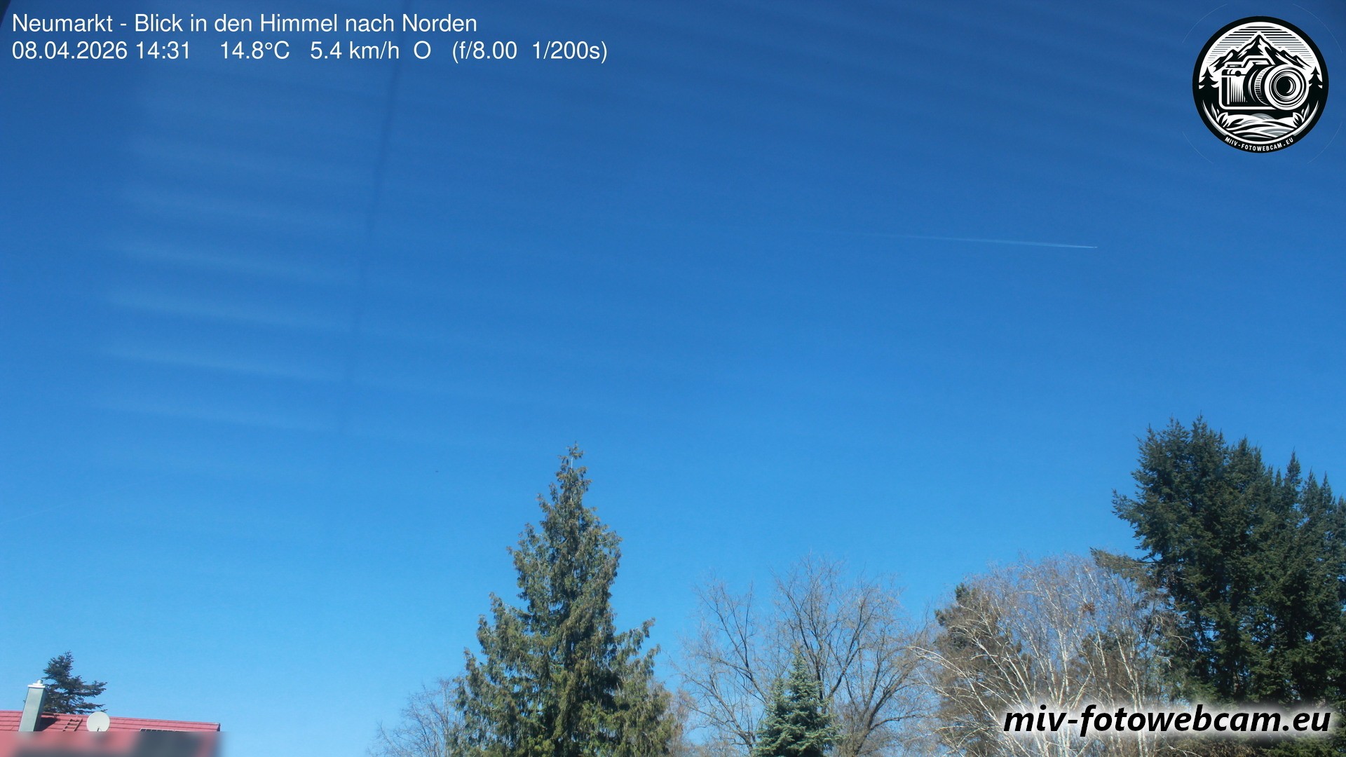 Archiv Foto Neumarkt in der Oberpfalz: Wetter-Webcam Norden