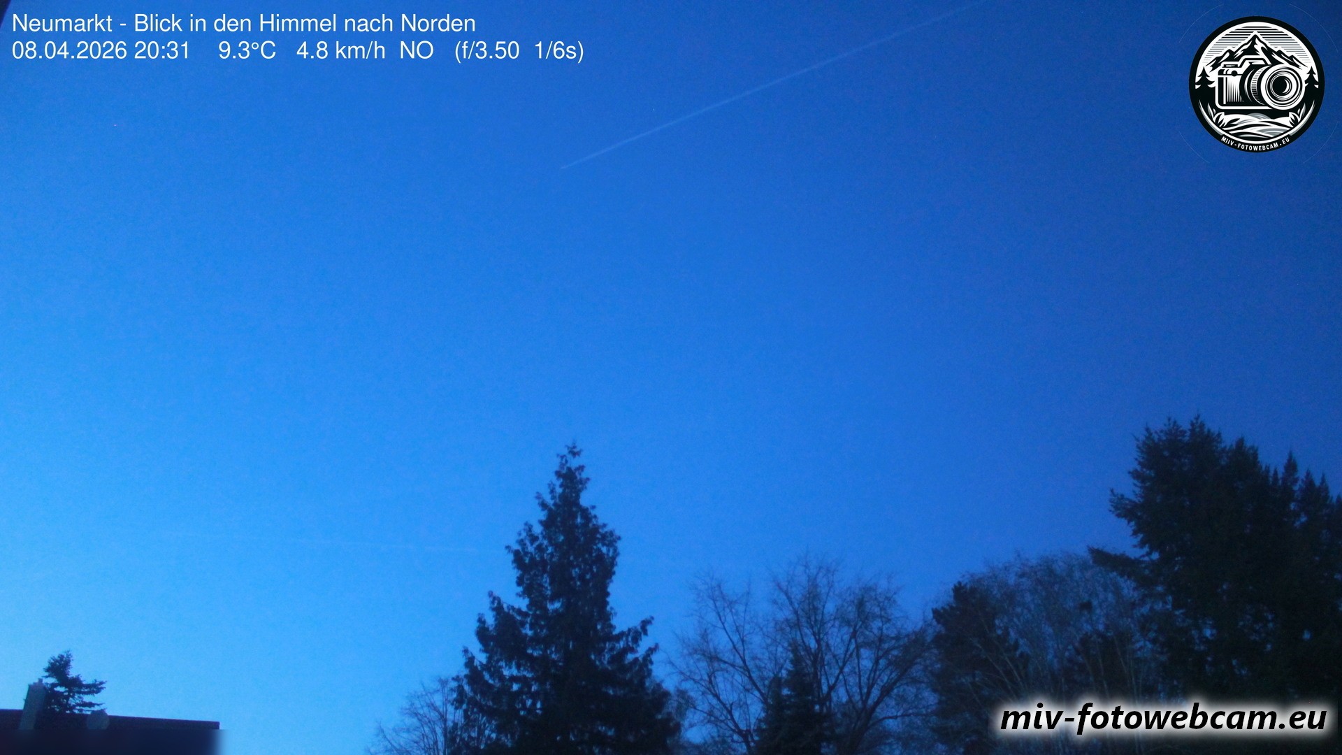 Archiv Foto Neumarkt in der Oberpfalz: Wetter-Webcam Norden