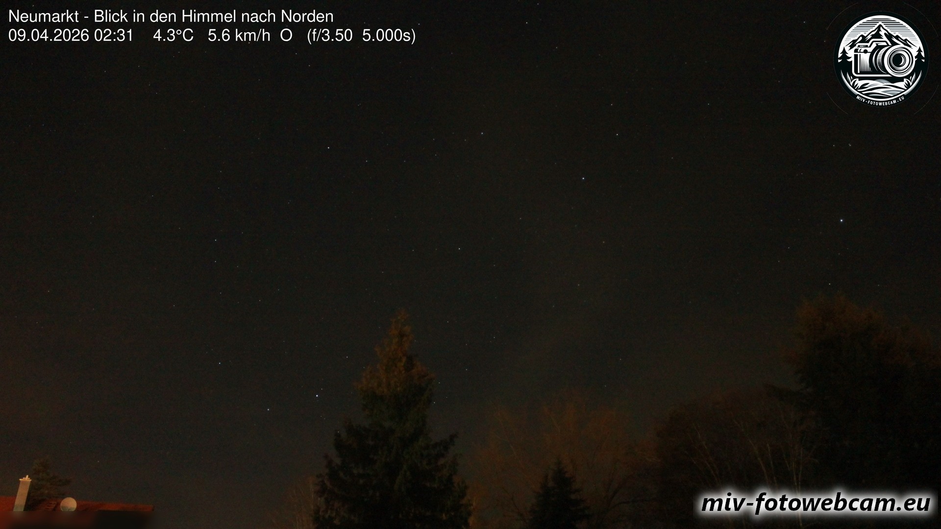 Archiv Foto Neumarkt in der Oberpfalz: Wetter-Webcam Norden