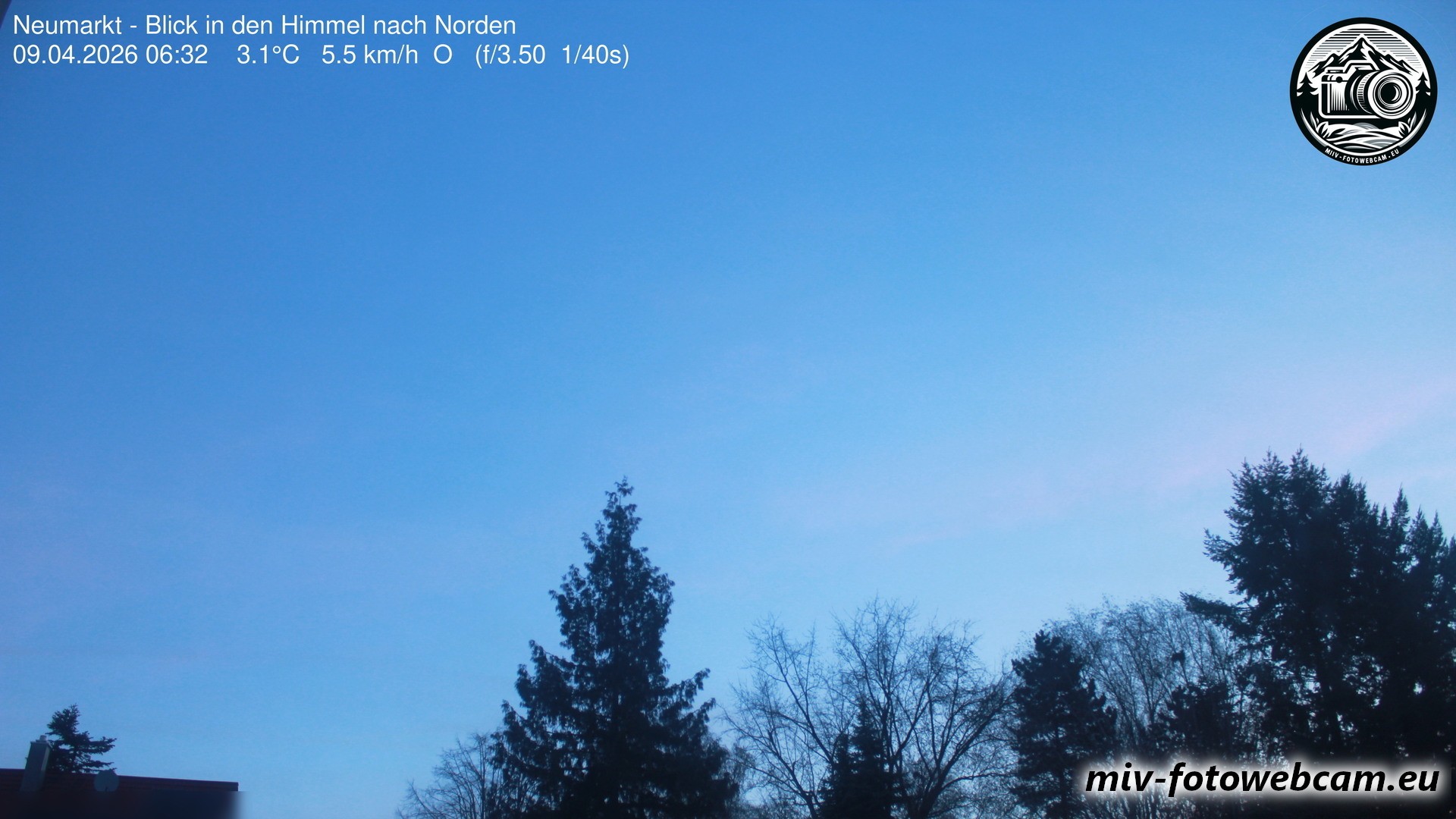 Archiv Foto Neumarkt in der Oberpfalz: Wetter-Webcam Norden