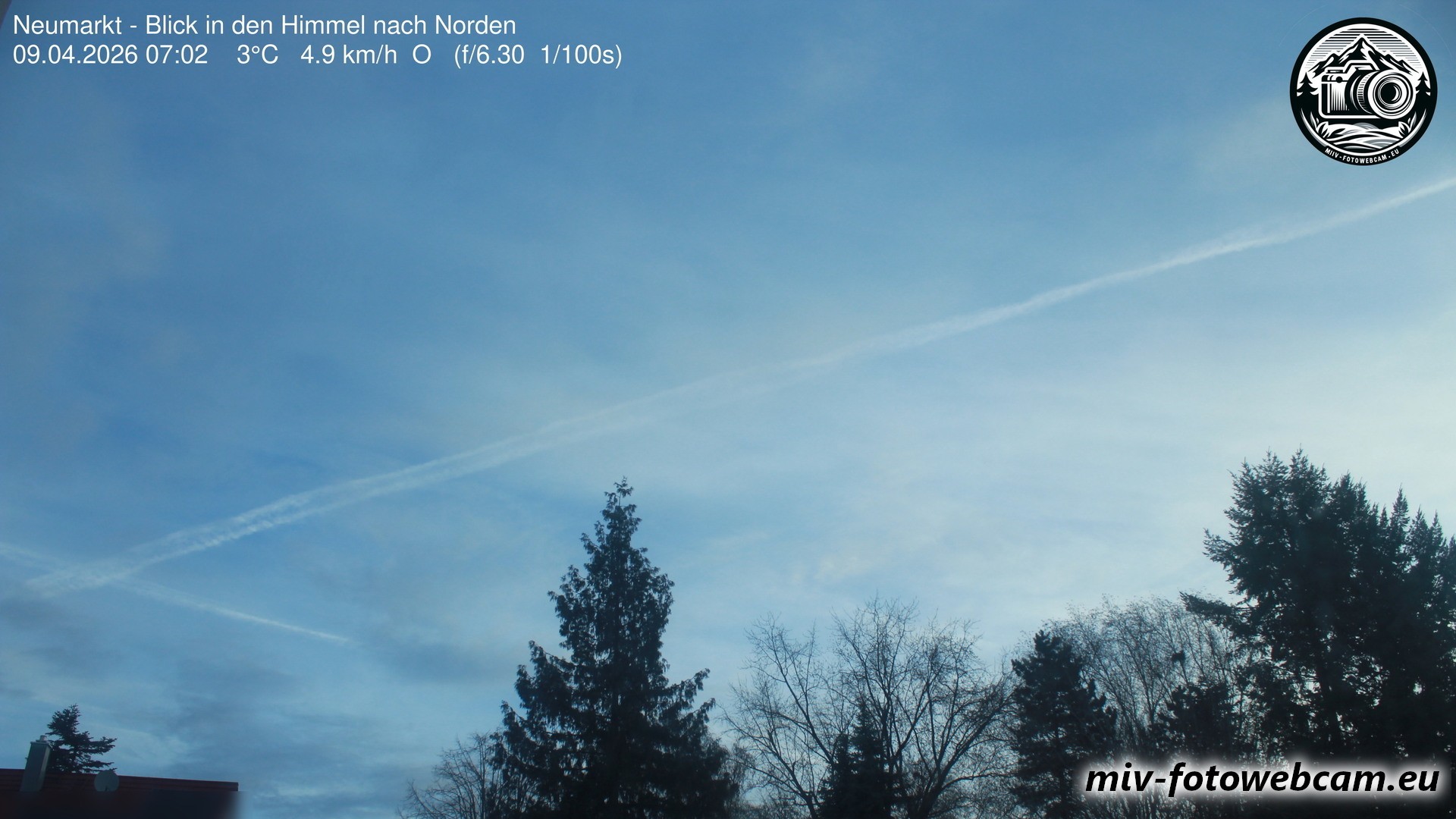 Archiv Foto Neumarkt in der Oberpfalz: Wetter-Webcam Norden