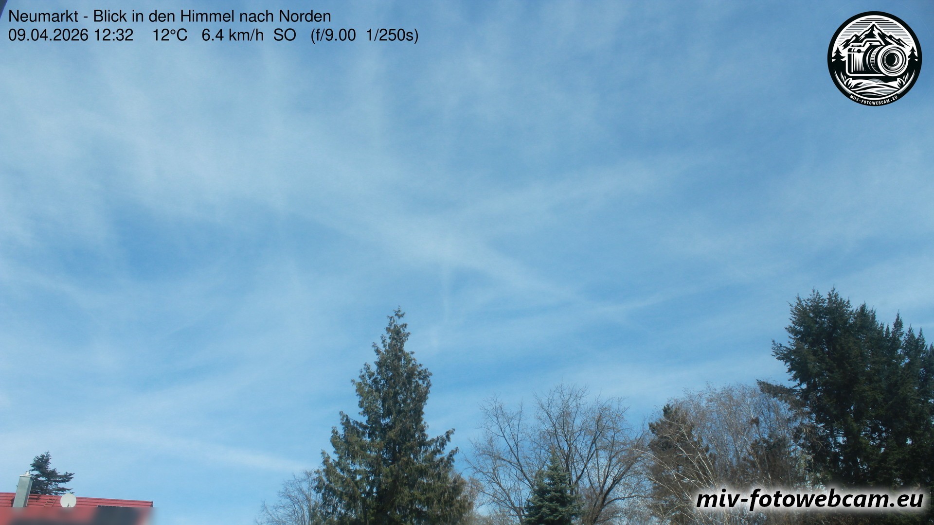 Archiv Foto Neumarkt in der Oberpfalz: Wetter-Webcam Norden