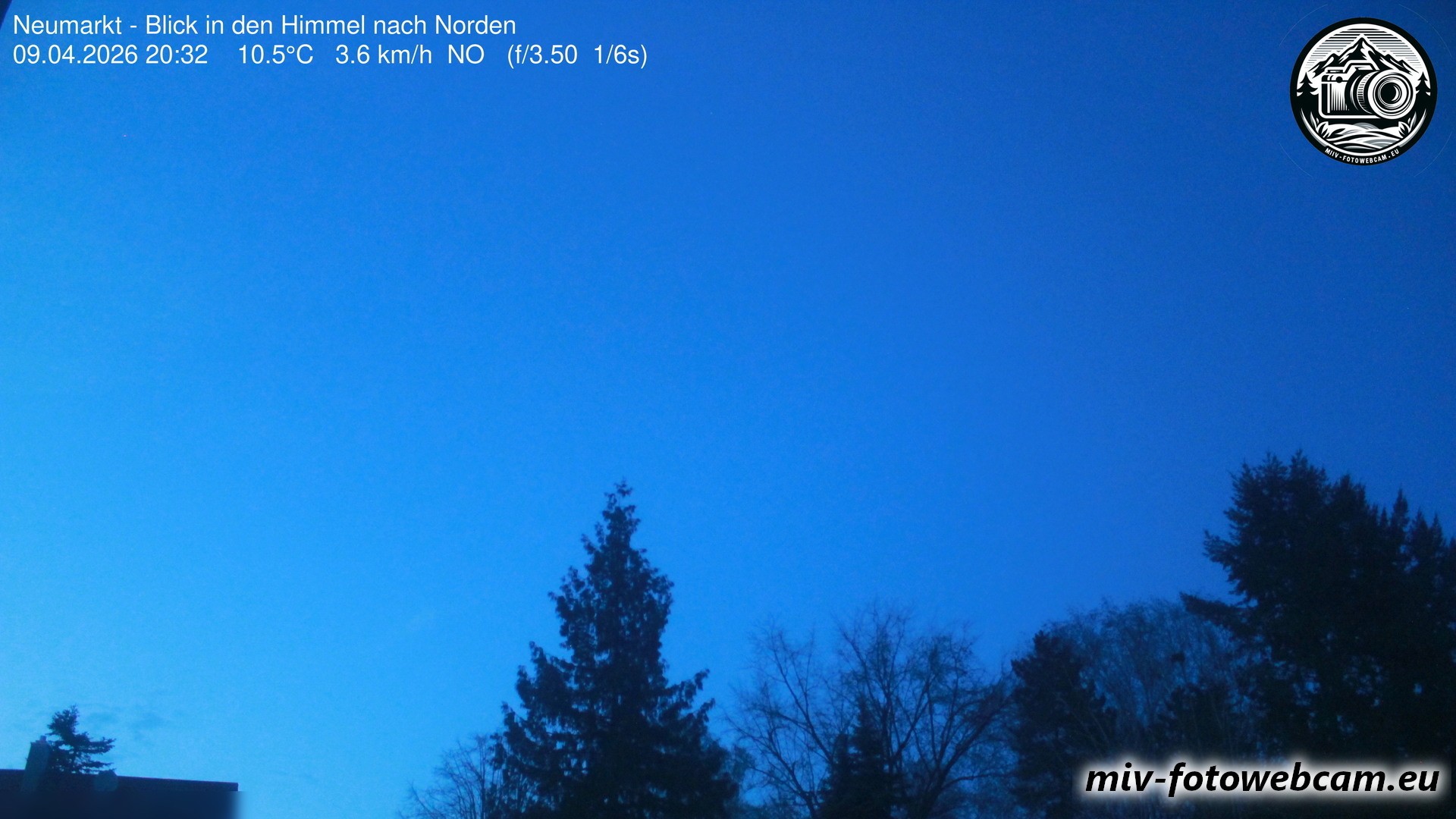 Archiv Foto Neumarkt in der Oberpfalz: Wetter-Webcam Norden