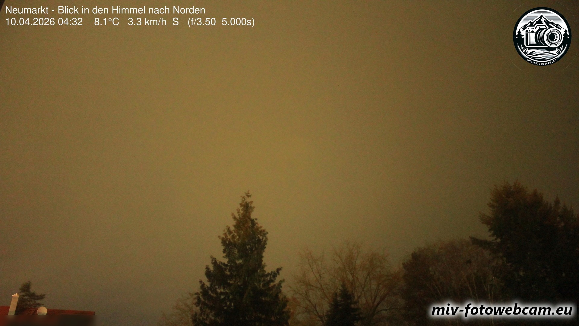 Archiv Foto Neumarkt in der Oberpfalz: Wetter-Webcam Norden