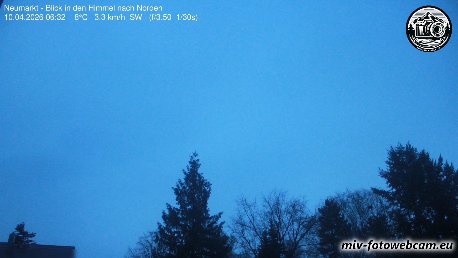 Archiv Foto Neumarkt in der Oberpfalz: Wetter-Webcam Norden