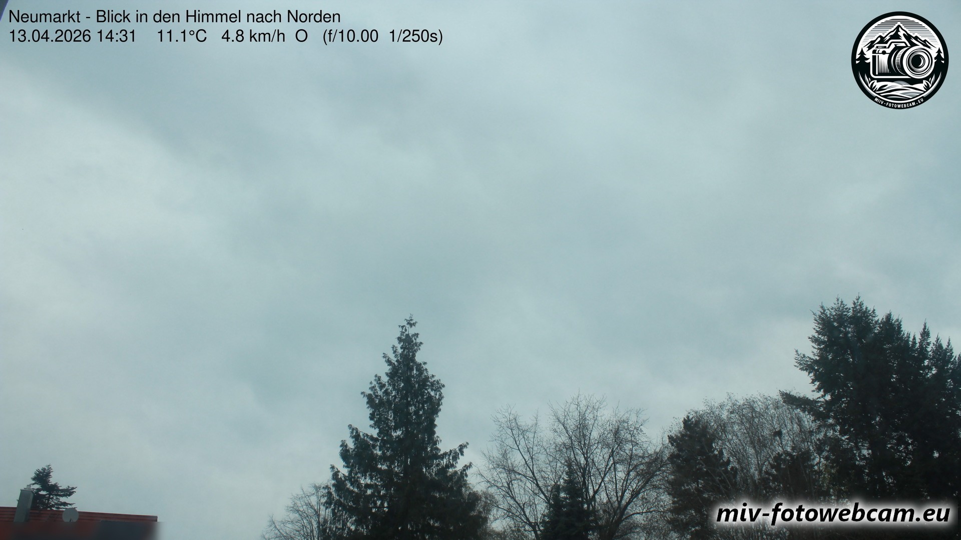 Archiv Foto Neumarkt in der Oberpfalz: Wetter-Webcam Norden