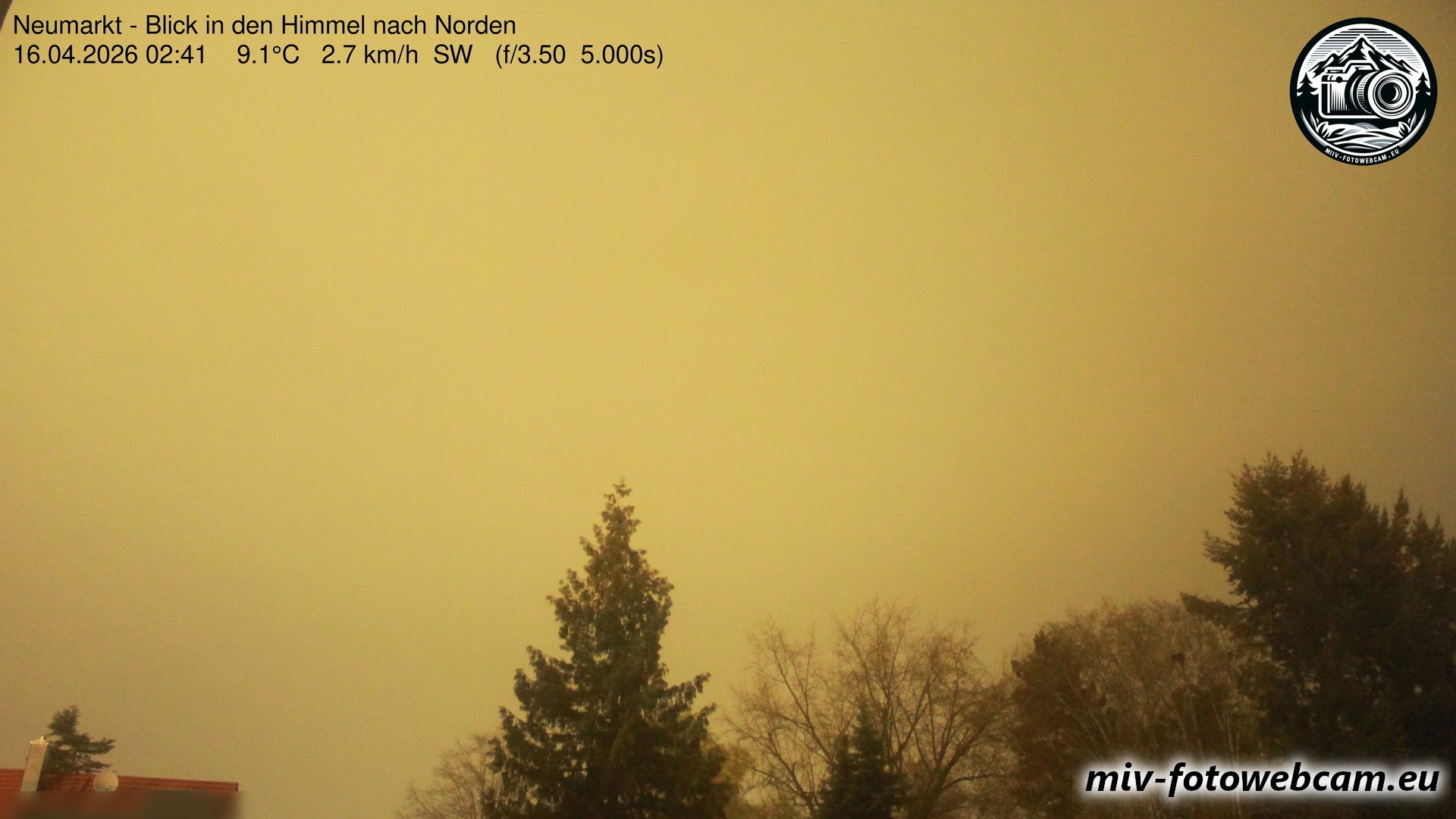 Archiv Foto Neumarkt in der Oberpfalz: Wetter-Webcam Norden