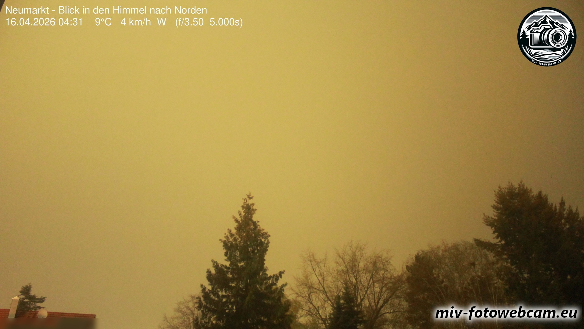 Archiv Foto Neumarkt in der Oberpfalz: Wetter-Webcam Norden