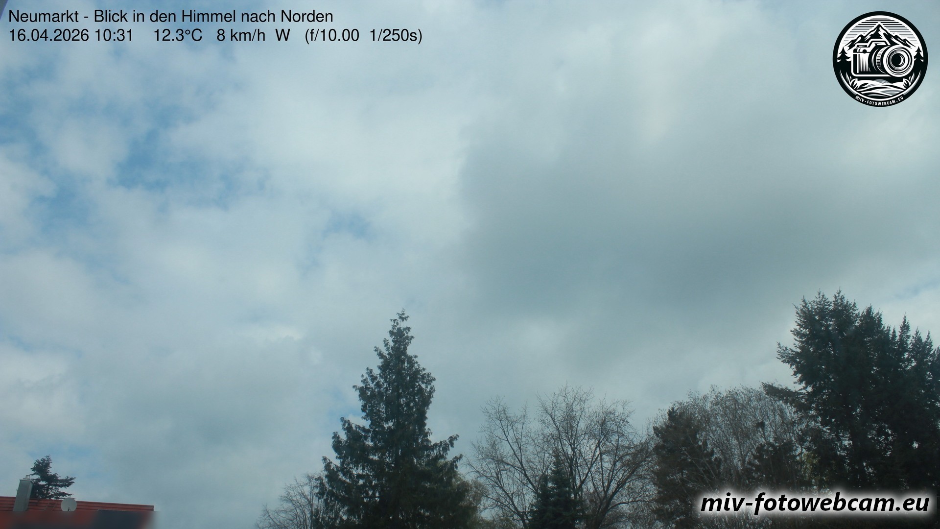 Archiv Foto Neumarkt in der Oberpfalz: Wetter-Webcam Norden