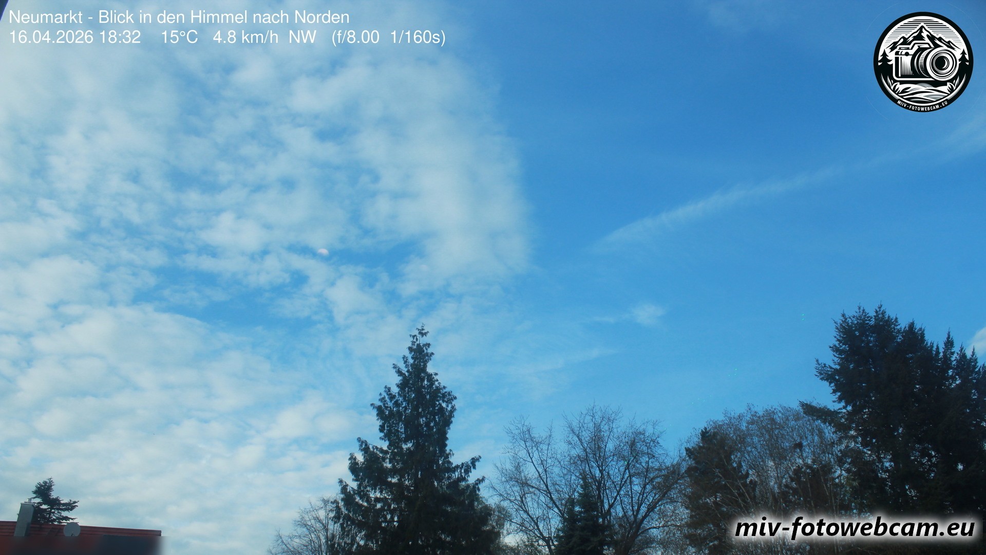 Archiv Foto Neumarkt in der Oberpfalz: Wetter-Webcam Norden