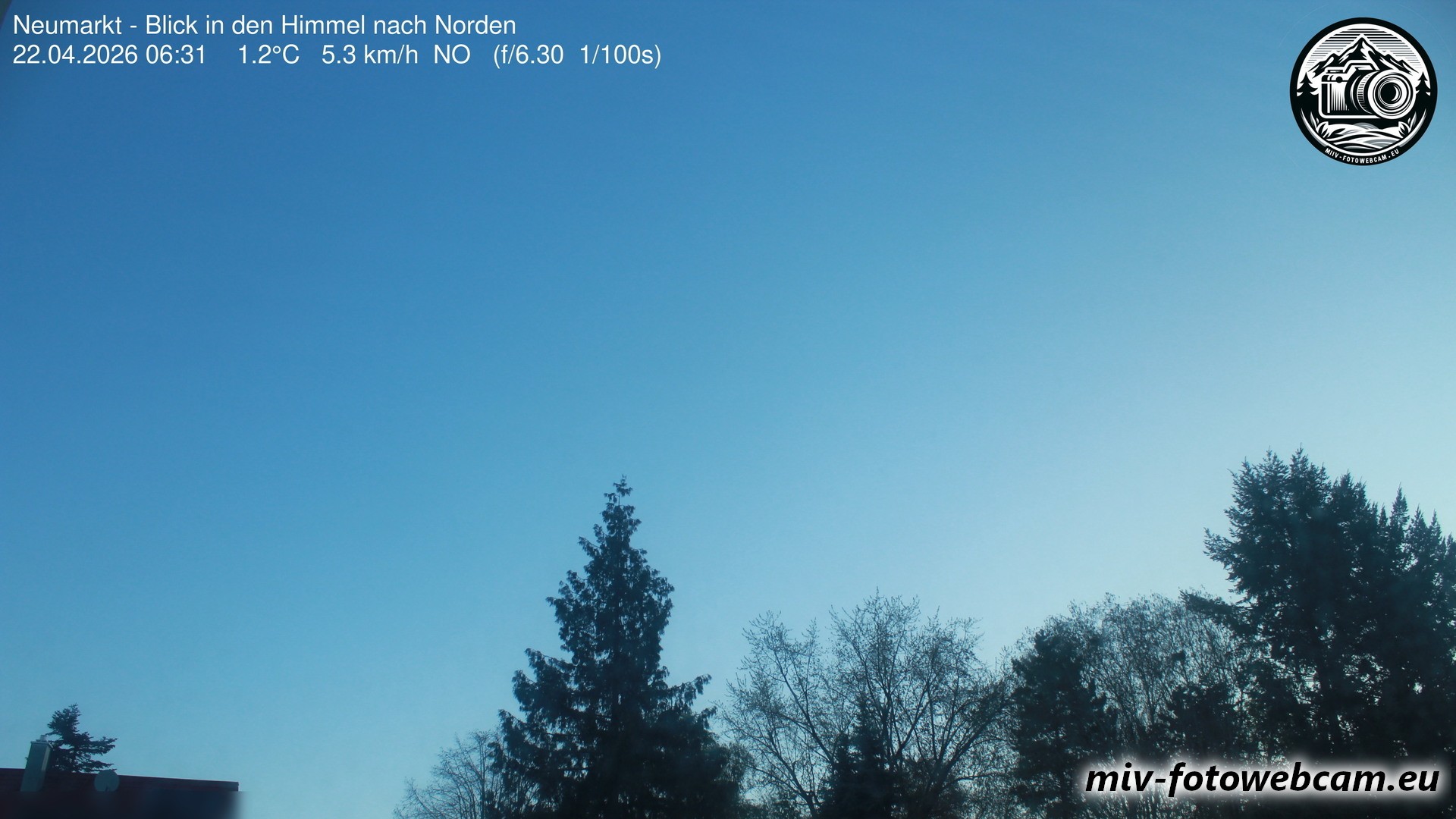 Archiv Foto Neumarkt in der Oberpfalz: Wetter-Webcam Norden