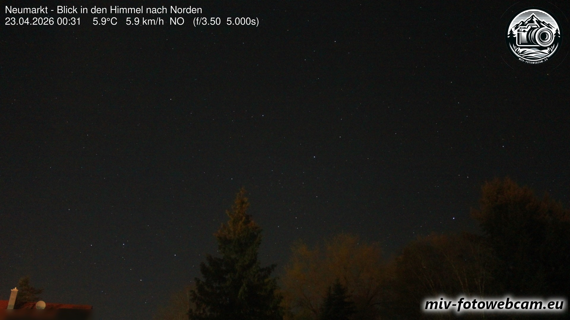 Archiv Foto Neumarkt in der Oberpfalz: Wetter-Webcam Norden
