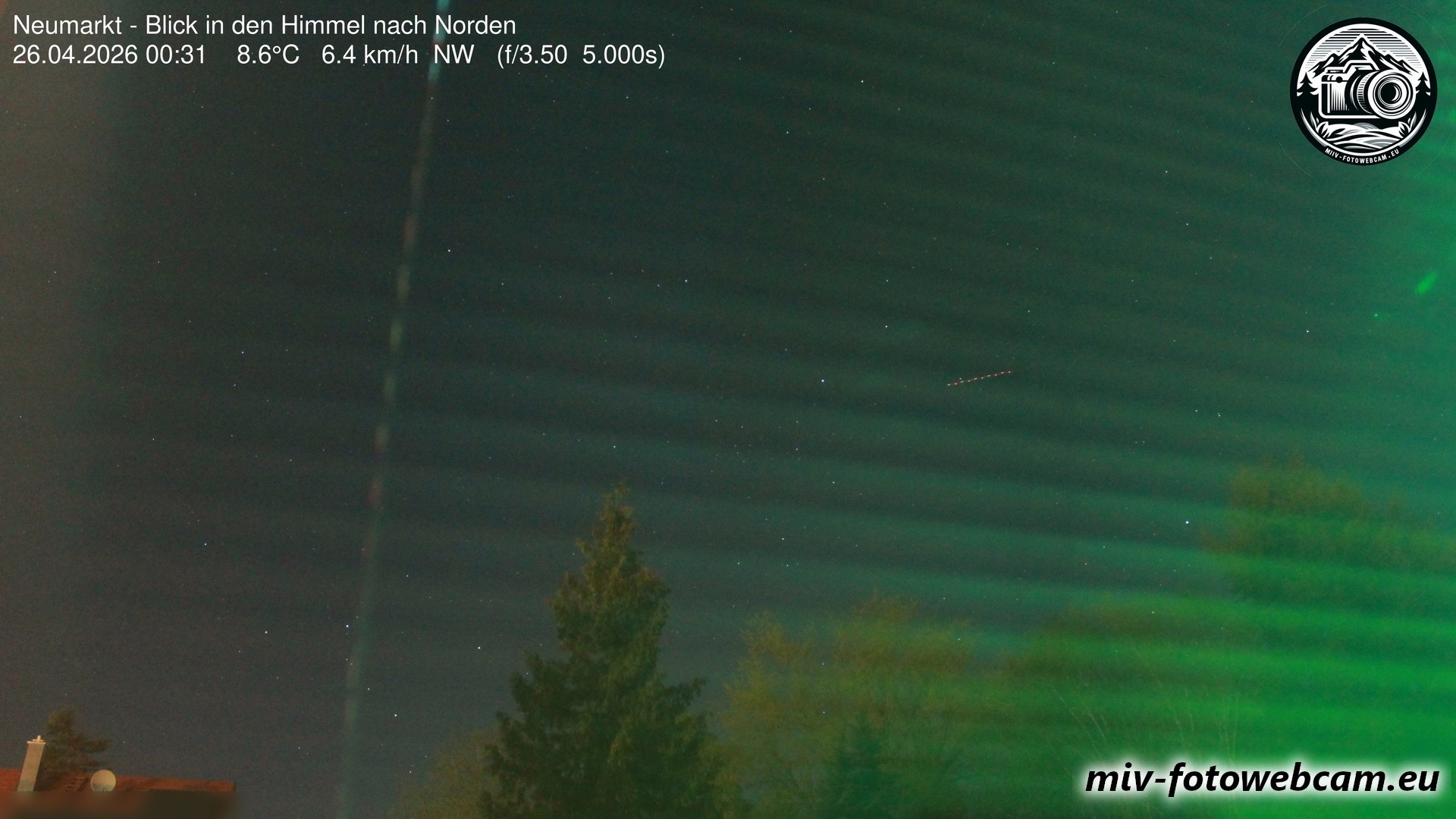 Archiv Foto Neumarkt in der Oberpfalz: Wetter-Webcam Norden