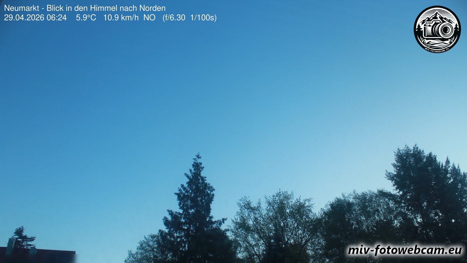 Archiv Foto Neumarkt in der Oberpfalz: Wetter-Webcam Norden