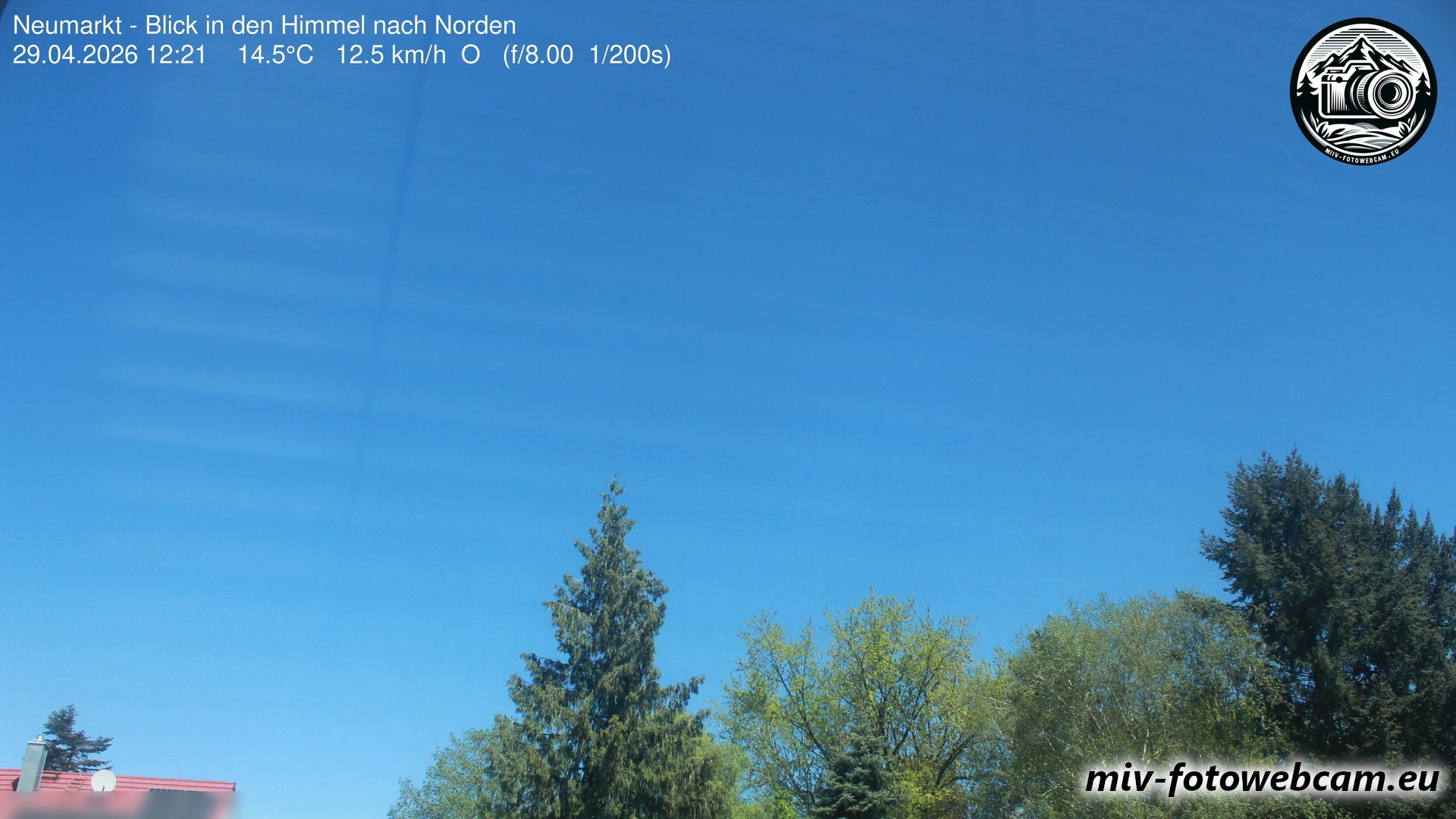 Archiv Foto Neumarkt in der Oberpfalz: Wetter-Webcam Norden