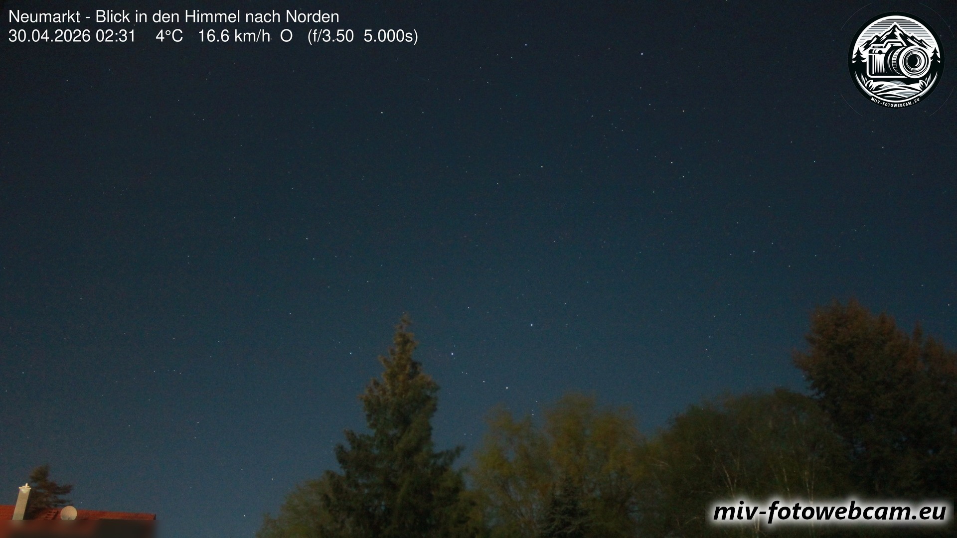 Archiv Foto Neumarkt in der Oberpfalz: Wetter-Webcam Norden