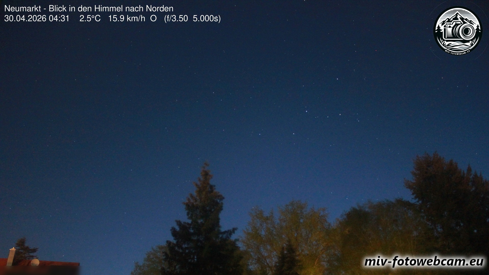 Archiv Foto Neumarkt in der Oberpfalz: Wetter-Webcam Norden