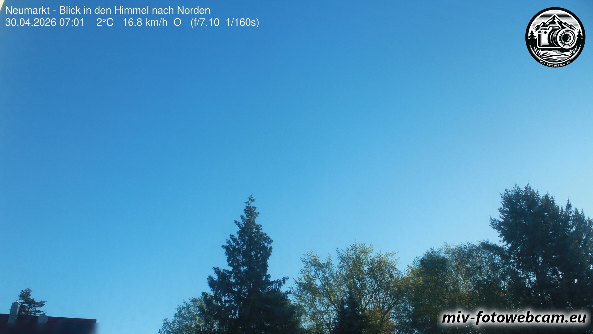 Archiv Foto Neumarkt in der Oberpfalz: Wetter-Webcam Norden