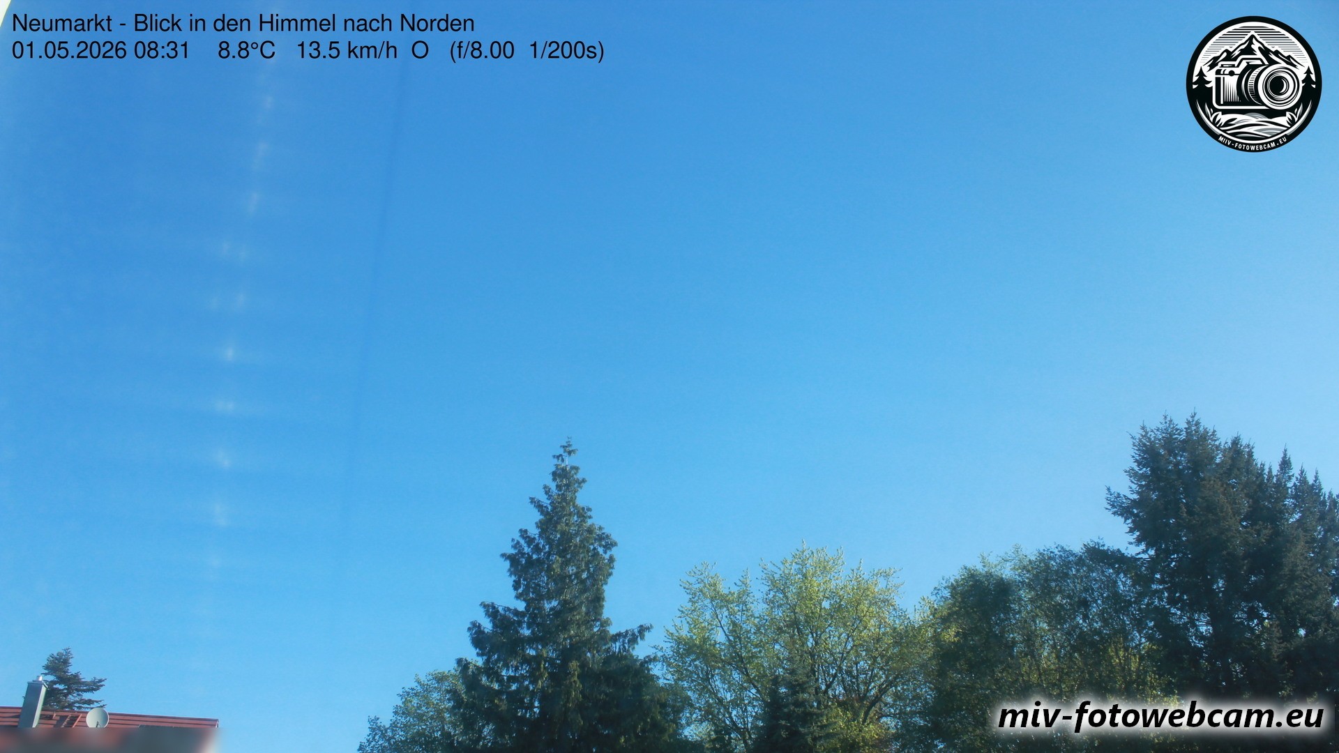 Archiv Foto Neumarkt in der Oberpfalz: Wetter-Webcam Norden