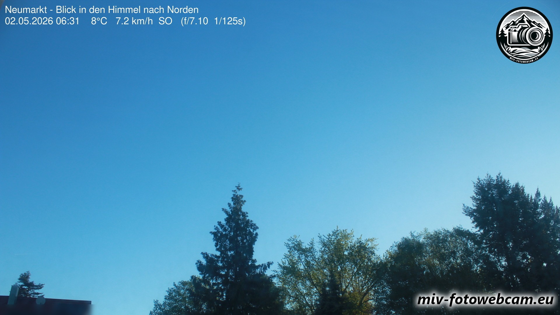 Archiv Foto Neumarkt in der Oberpfalz: Wetter-Webcam Norden