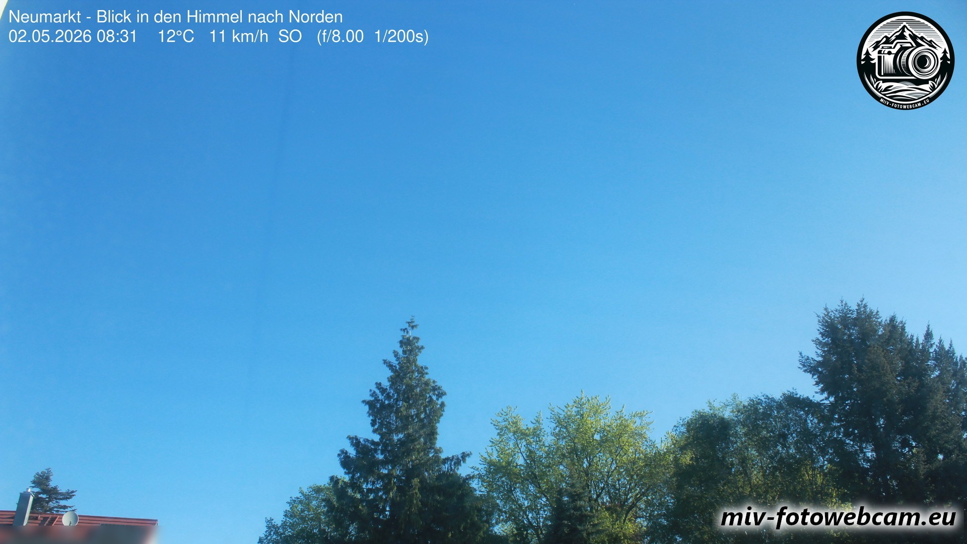 Archiv Foto Neumarkt in der Oberpfalz: Wetter-Webcam Norden