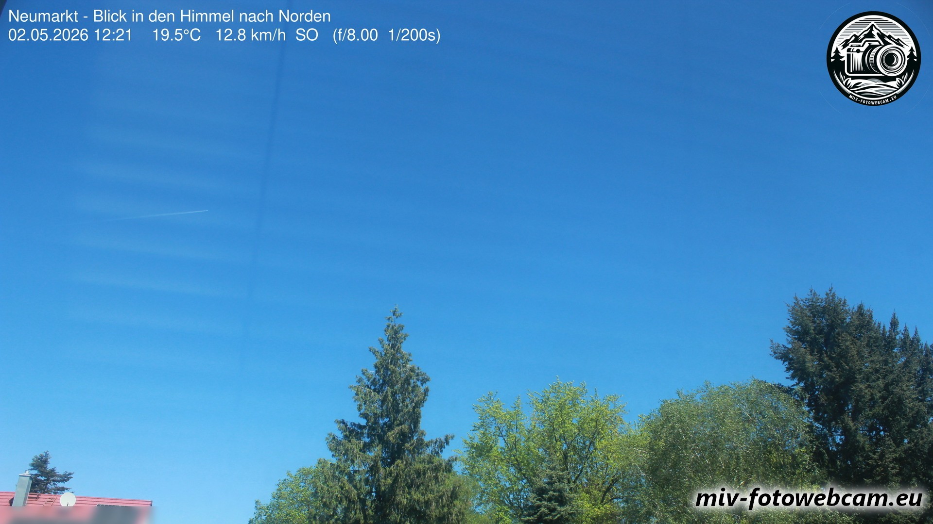 Archiv Foto Neumarkt in der Oberpfalz: Wetter-Webcam Norden