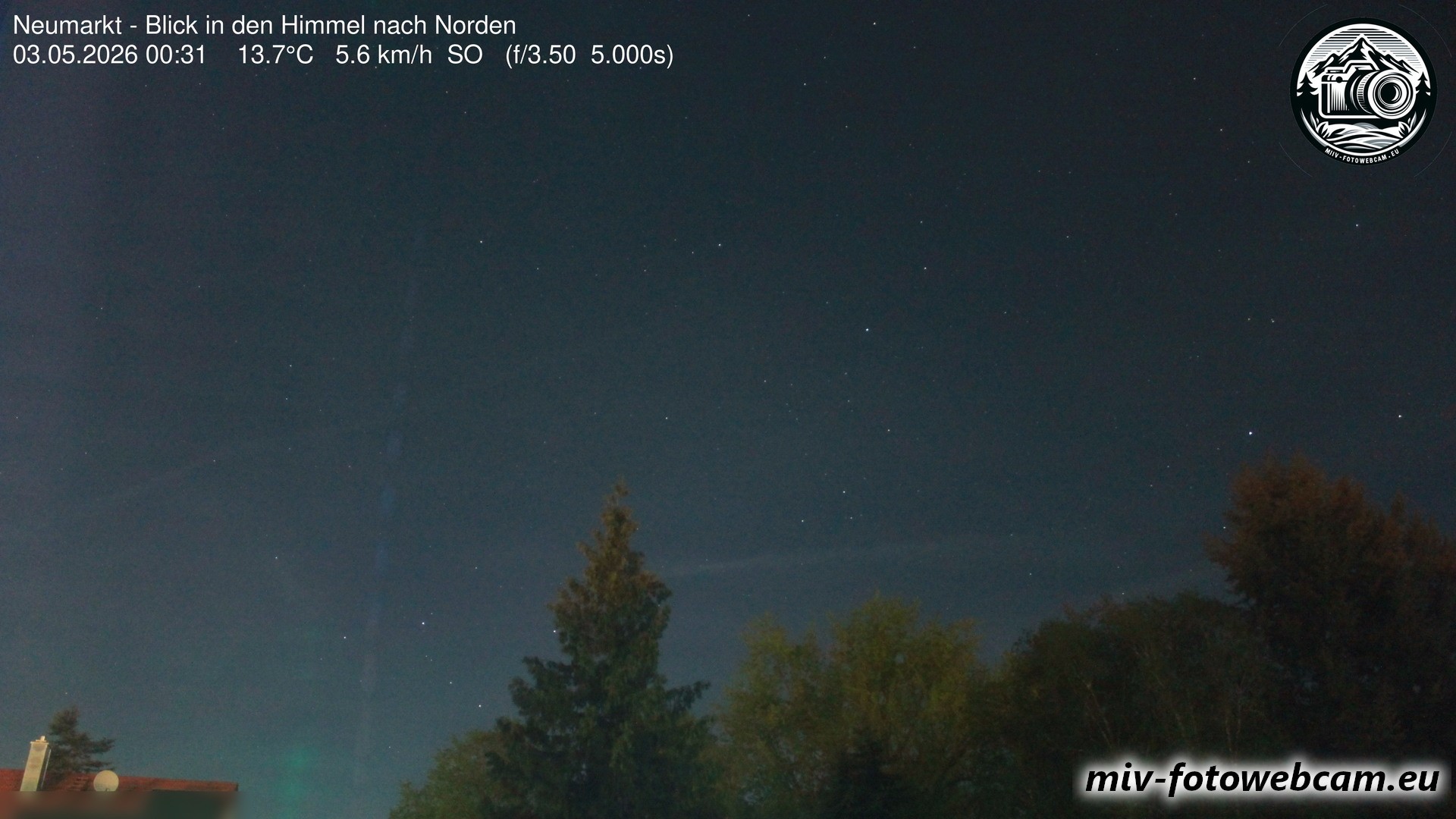 Archiv Foto Neumarkt in der Oberpfalz: Wetter-Webcam Norden