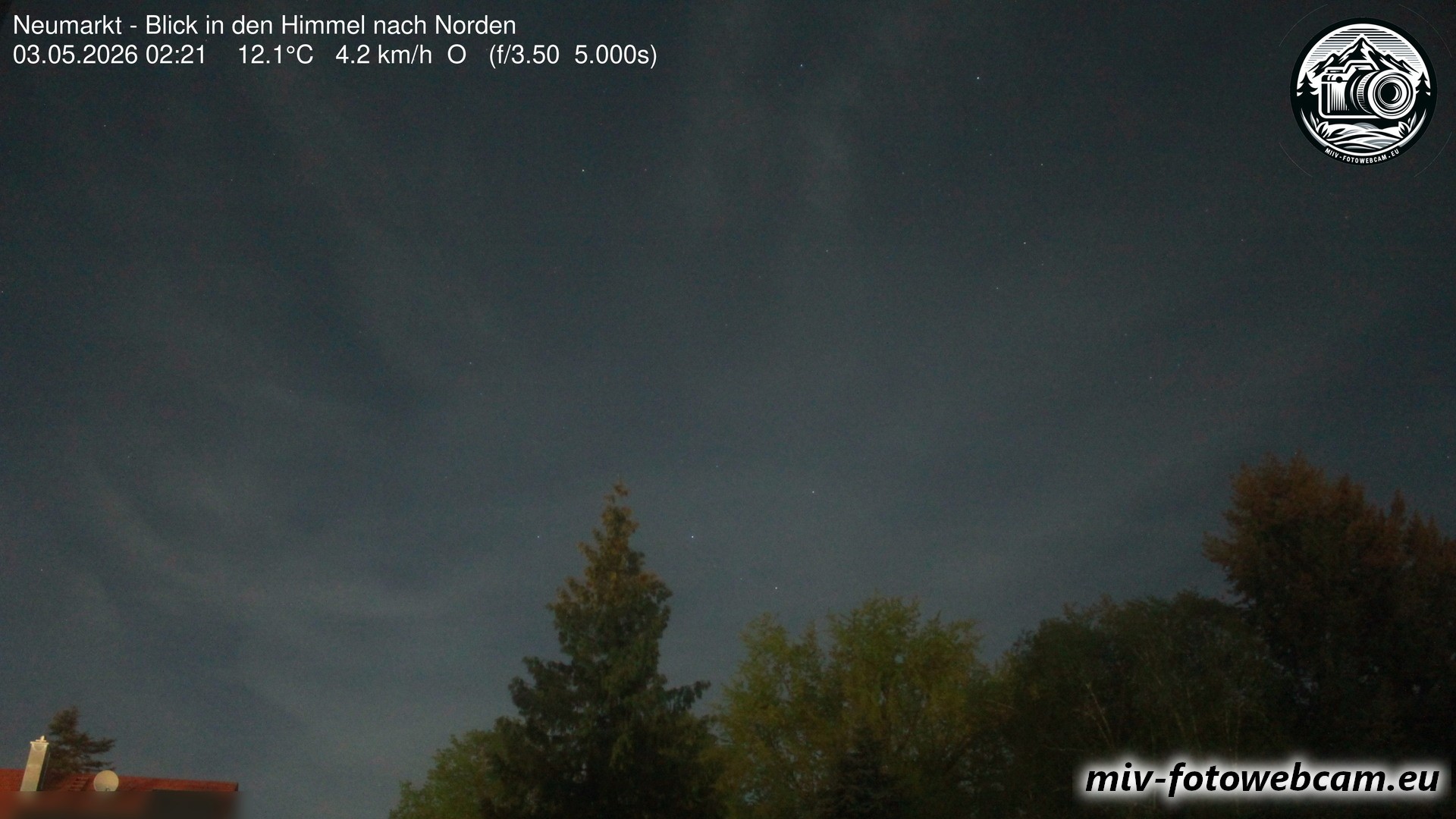 Archiv Foto Neumarkt in der Oberpfalz: Wetter-Webcam Norden