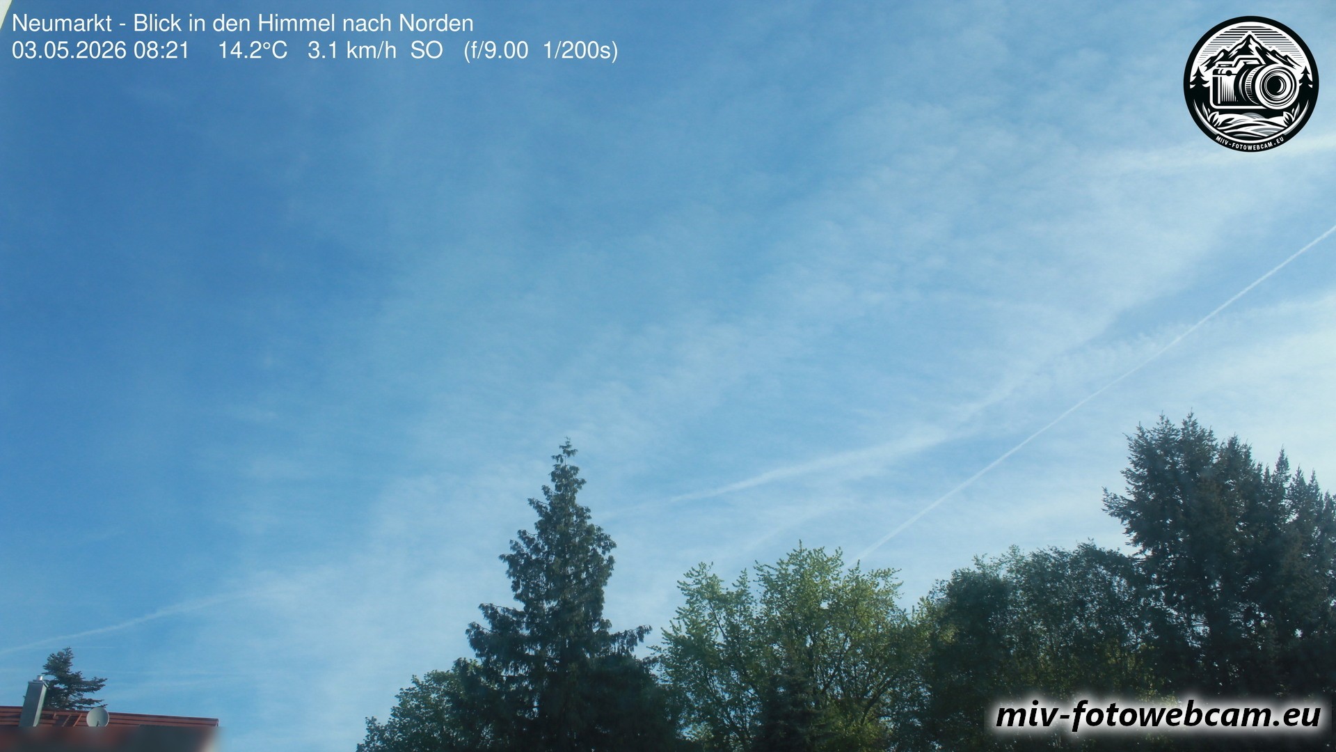 Archiv Foto Neumarkt in der Oberpfalz: Wetter-Webcam Norden