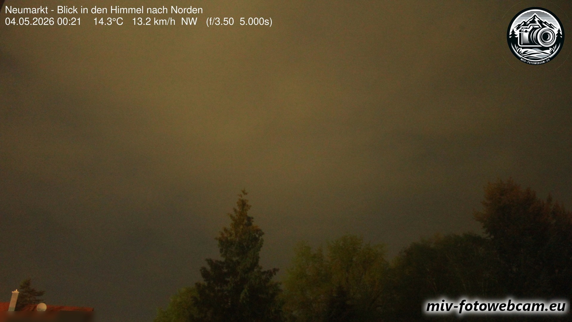 Archiv Foto Neumarkt in der Oberpfalz: Wetter-Webcam Norden