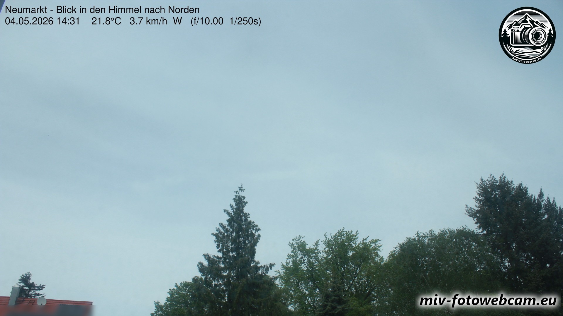 Archiv Foto Neumarkt in der Oberpfalz: Wetter-Webcam Norden