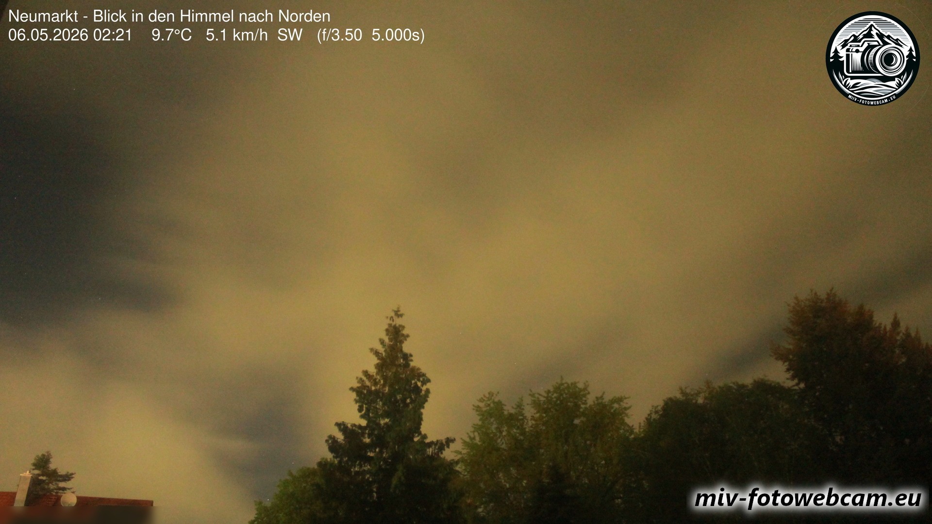 Archiv Foto Neumarkt in der Oberpfalz: Wetter-Webcam Norden