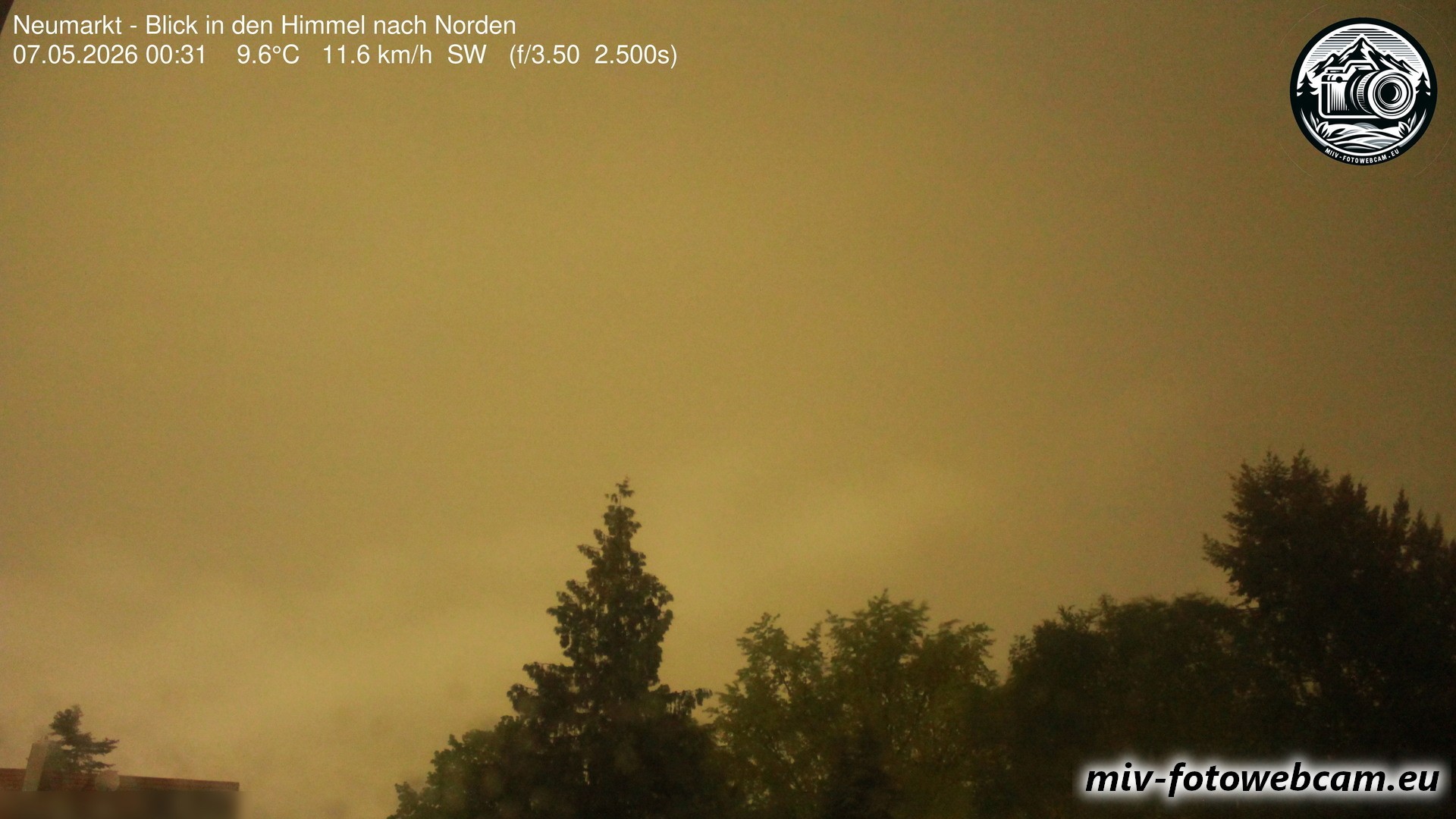 Archiv Foto Neumarkt in der Oberpfalz: Wetter-Webcam Norden
