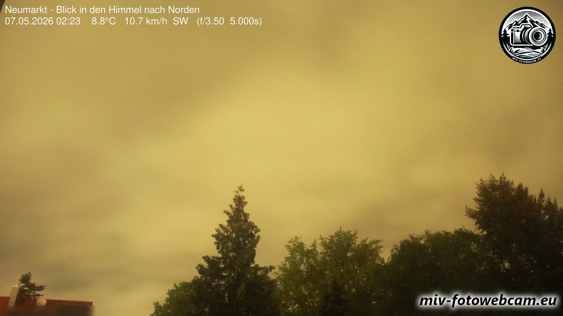 Archiv Foto Neumarkt in der Oberpfalz: Wetter-Webcam Norden