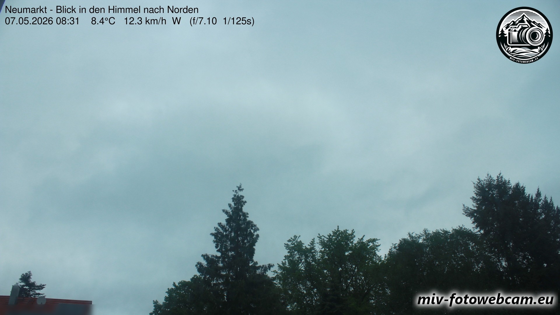 Archiv Foto Neumarkt in der Oberpfalz: Wetter-Webcam Norden