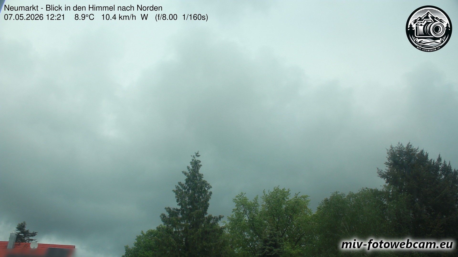 Archiv Foto Neumarkt in der Oberpfalz: Wetter-Webcam Norden