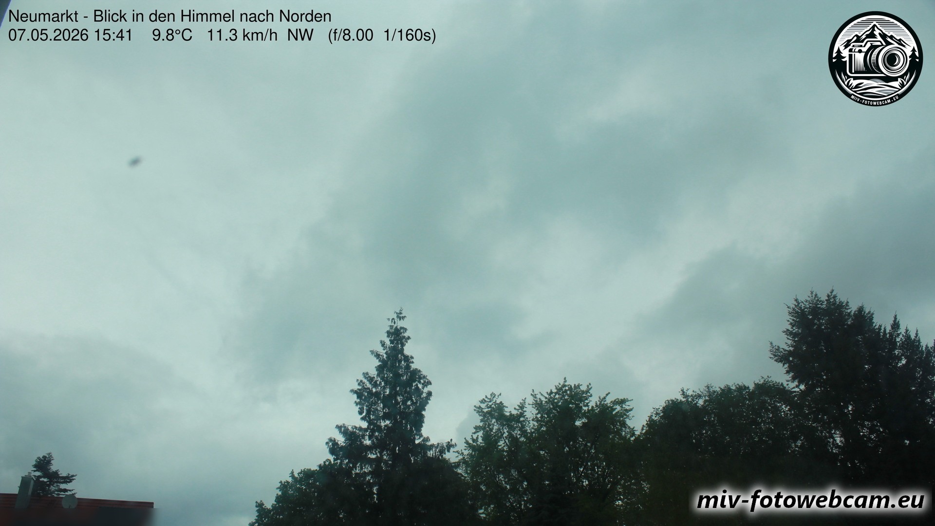 Archiv Foto Neumarkt in der Oberpfalz: Wetter-Webcam Norden