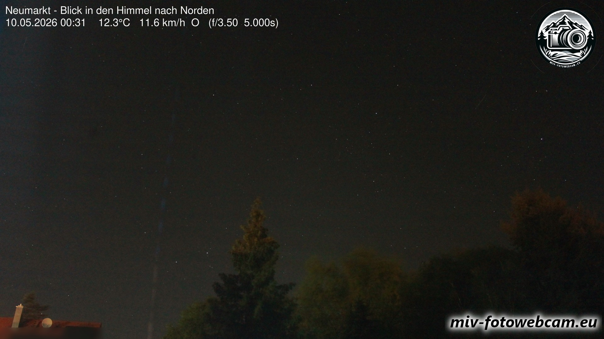 Archiv Foto Neumarkt in der Oberpfalz: Wetter-Webcam Norden