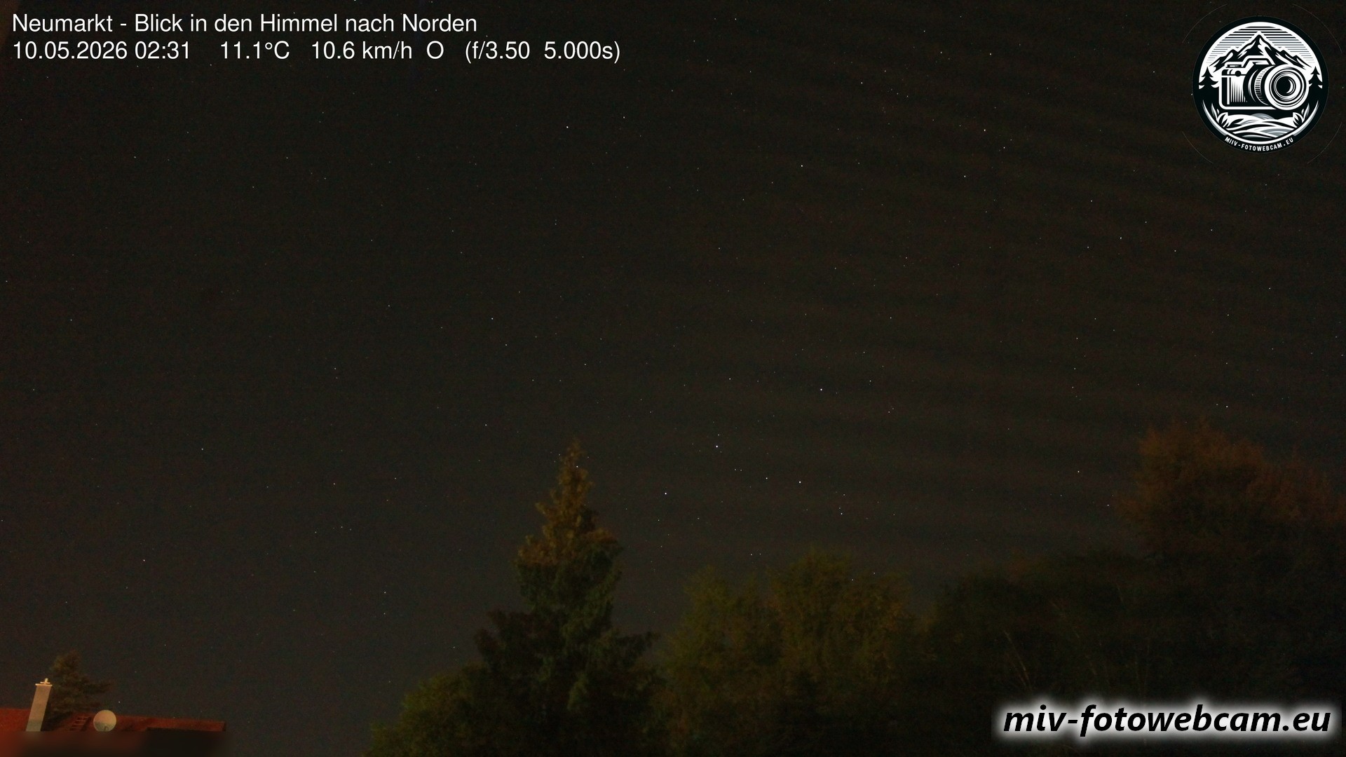 Archiv Foto Neumarkt in der Oberpfalz: Wetter-Webcam Norden