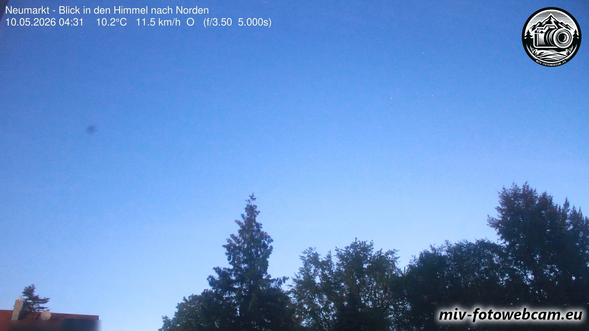 Archiv Foto Neumarkt in der Oberpfalz: Wetter-Webcam Norden