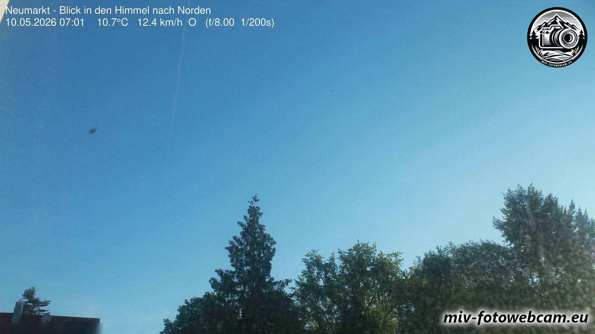 Archiv Foto Neumarkt in der Oberpfalz: Wetter-Webcam Norden