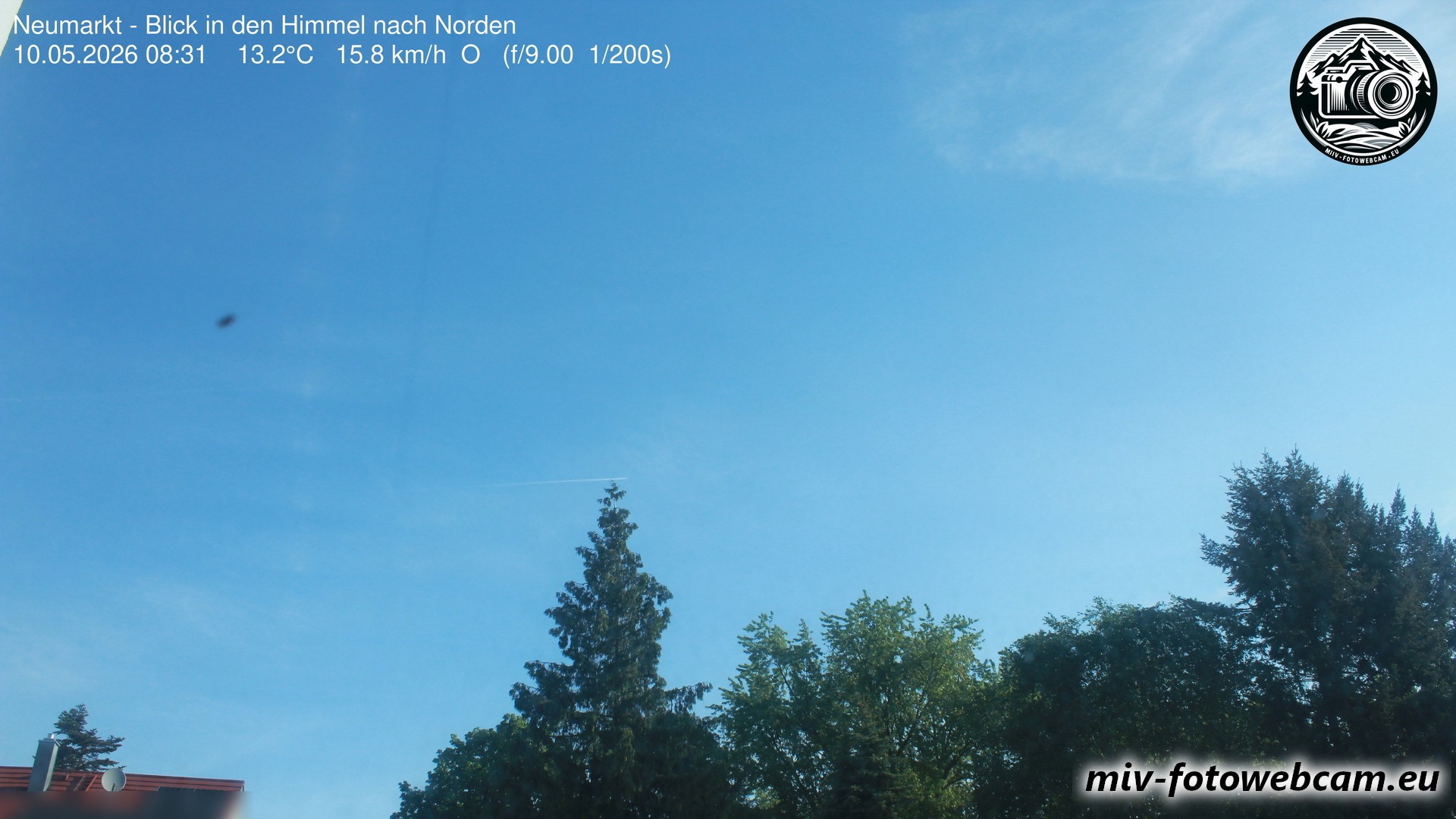 Archiv Foto Neumarkt in der Oberpfalz: Wetter-Webcam Norden