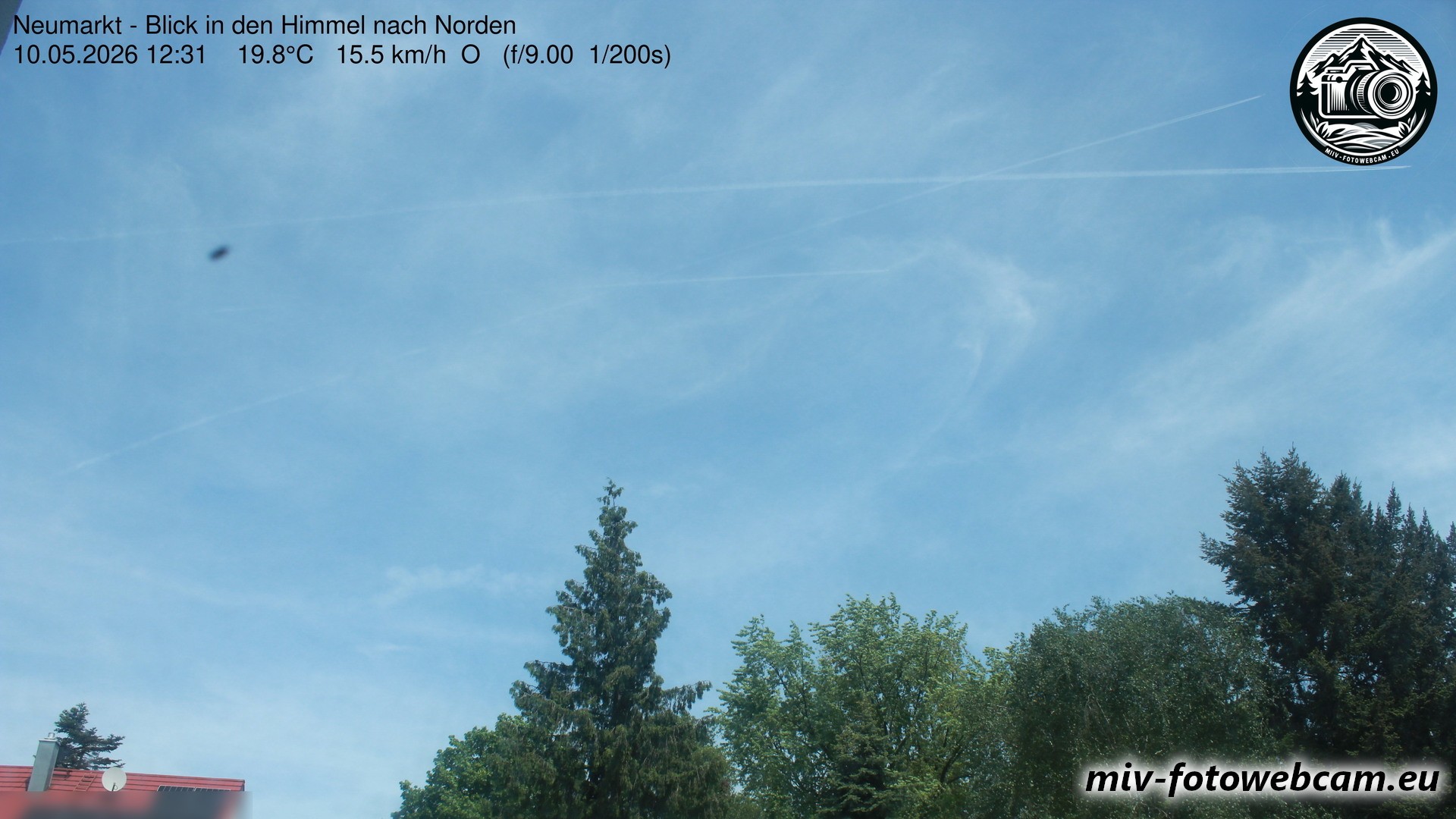 Archiv Foto Neumarkt in der Oberpfalz: Wetter-Webcam Norden