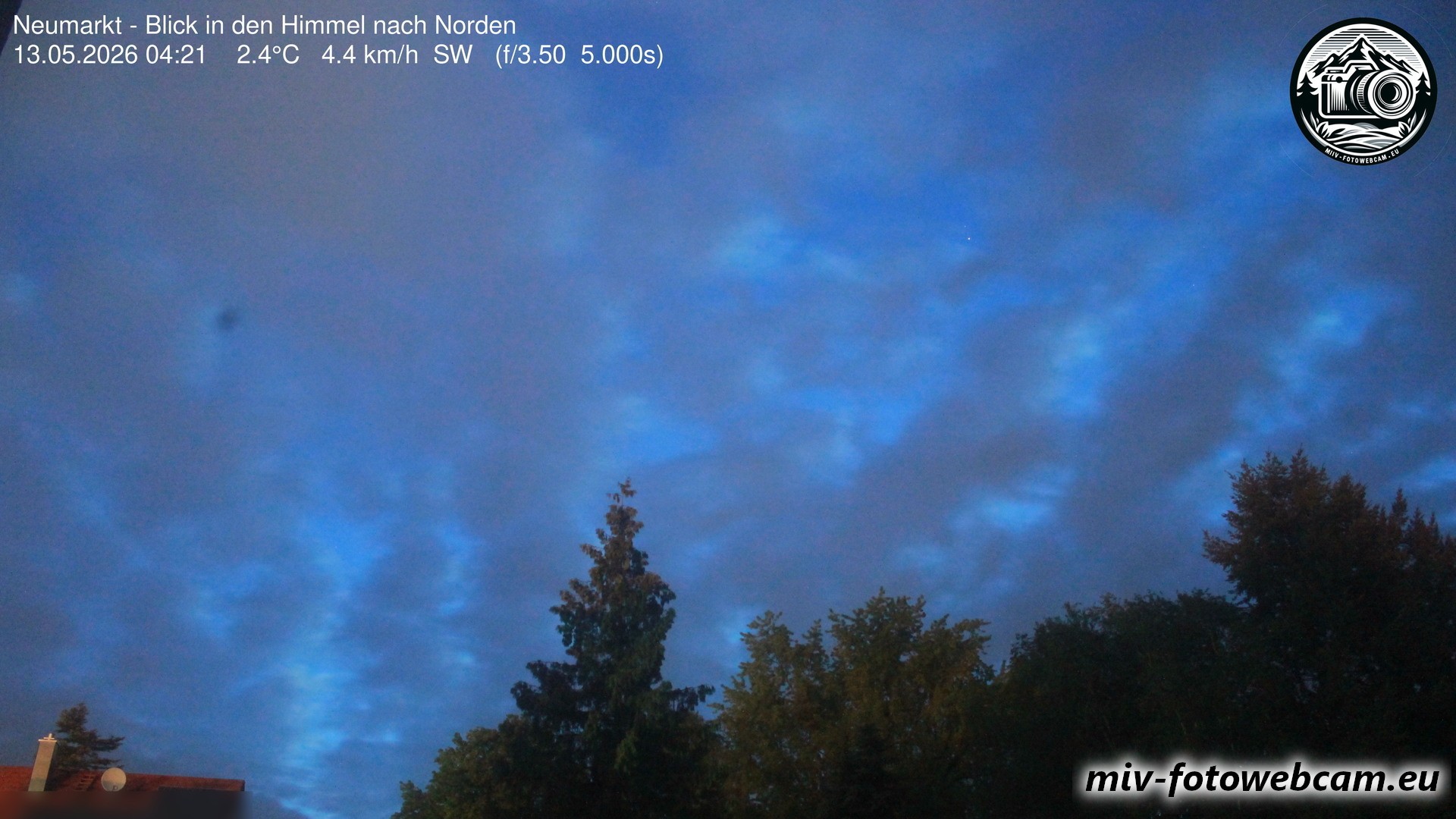 Archiv Foto Neumarkt in der Oberpfalz: Wetter-Webcam Norden