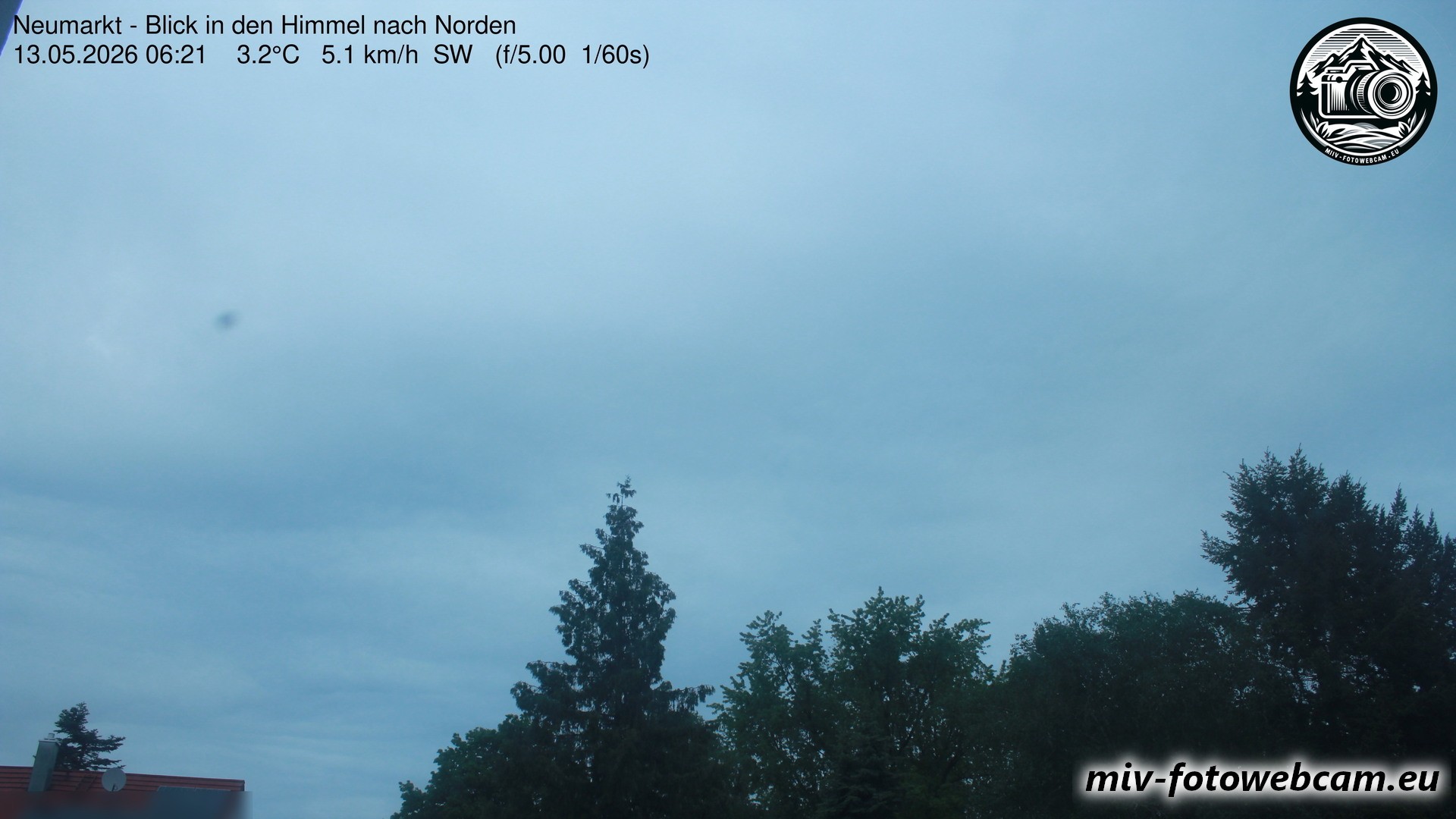 Archiv Foto Neumarkt in der Oberpfalz: Wetter-Webcam Norden